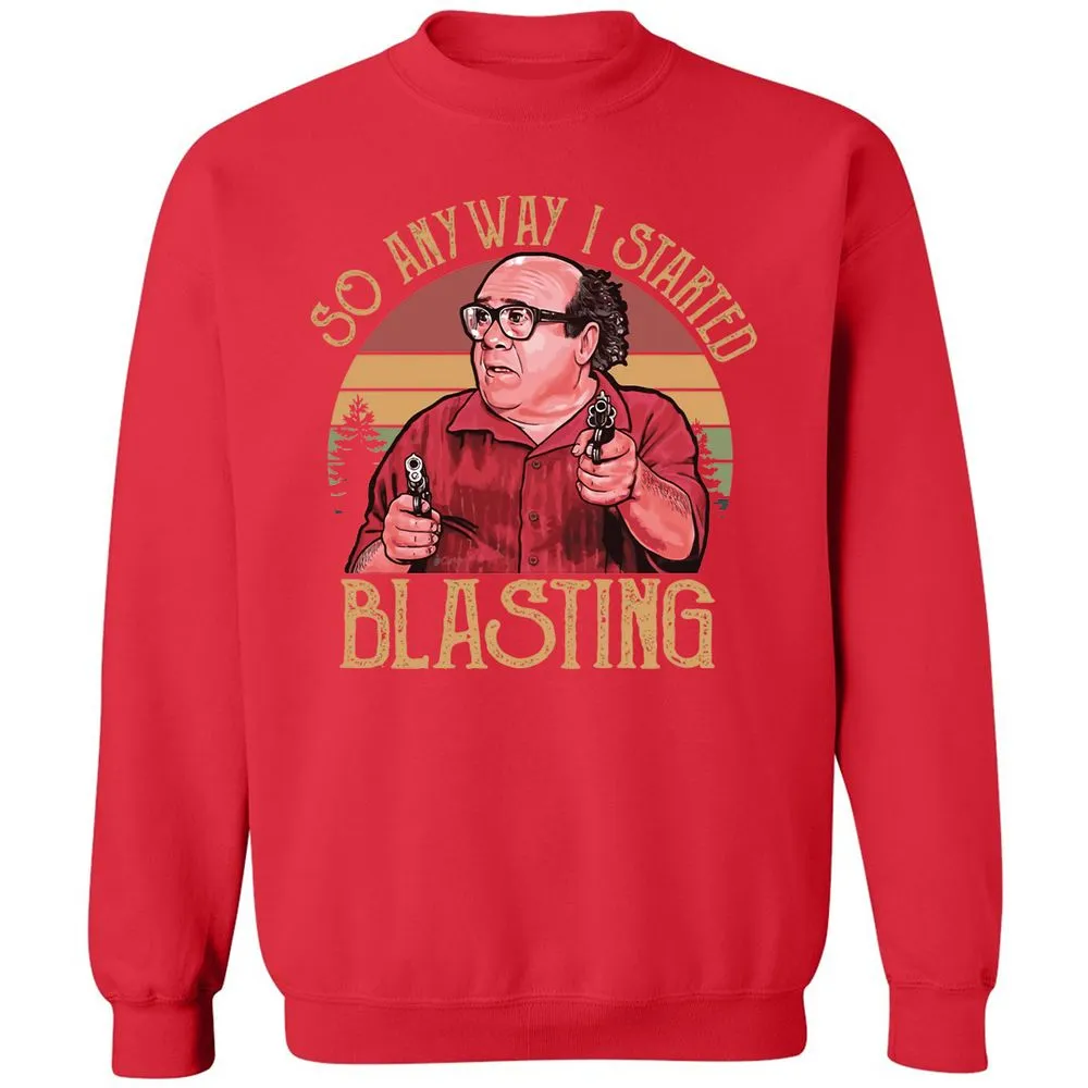 Classic Unisex Sweatshirt - TWSF4UTF - Red - 5