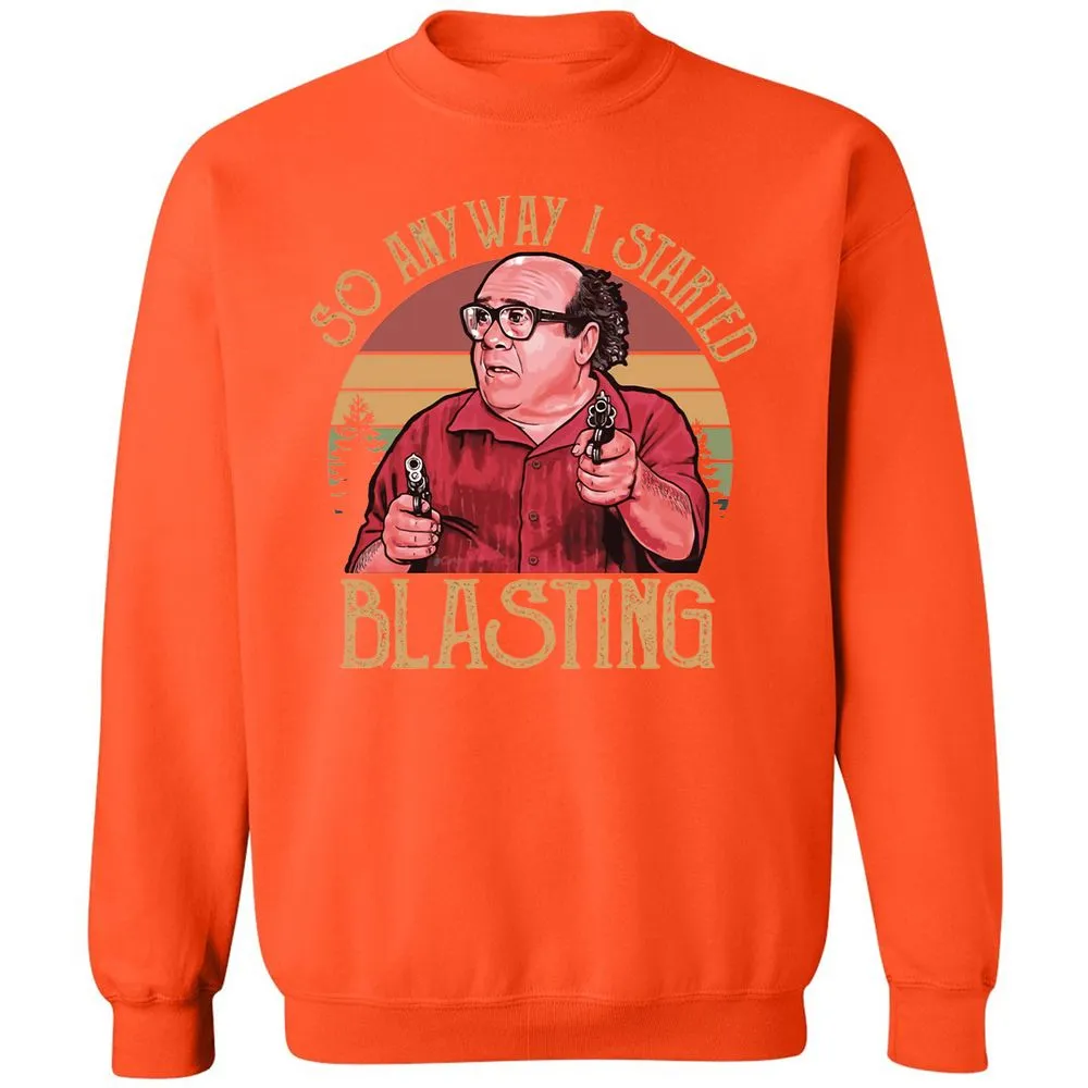 Classic Unisex Sweatshirt - TWSF4UTF - Orange - 10