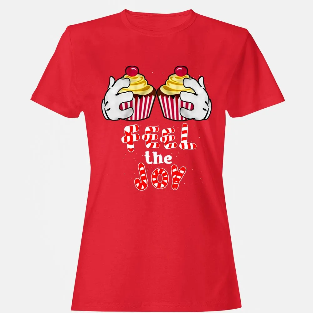 Women's T-Shirt - SAQ1WB3V - Red - 13