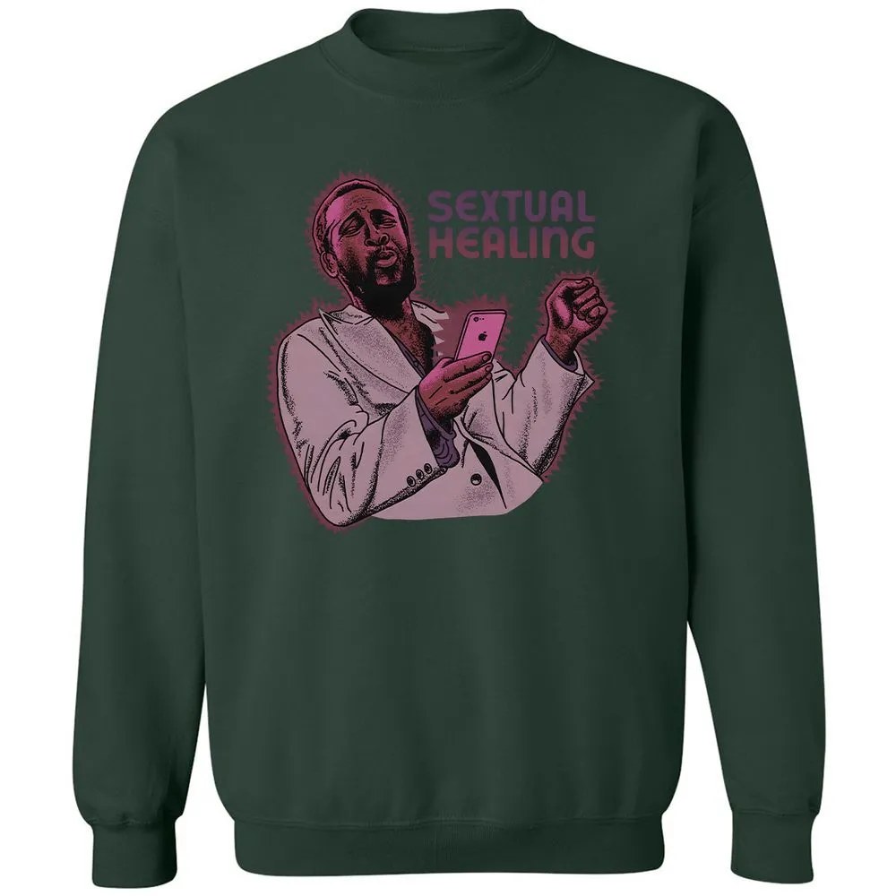 Classic Unisex Sweatshirt - 51X5DPJ8 - Forest Green - 4