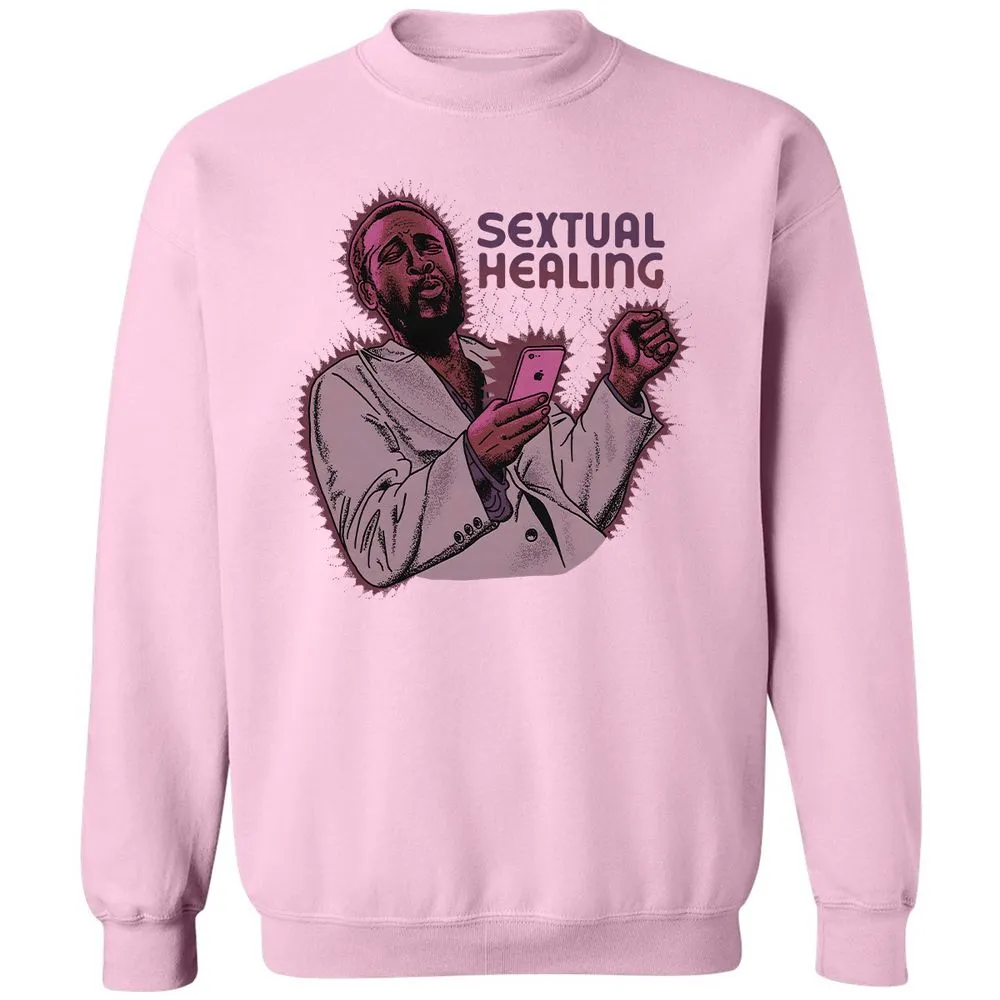 Classic Unisex Sweatshirt - 51X5DPJ8 - Light Pink - 3