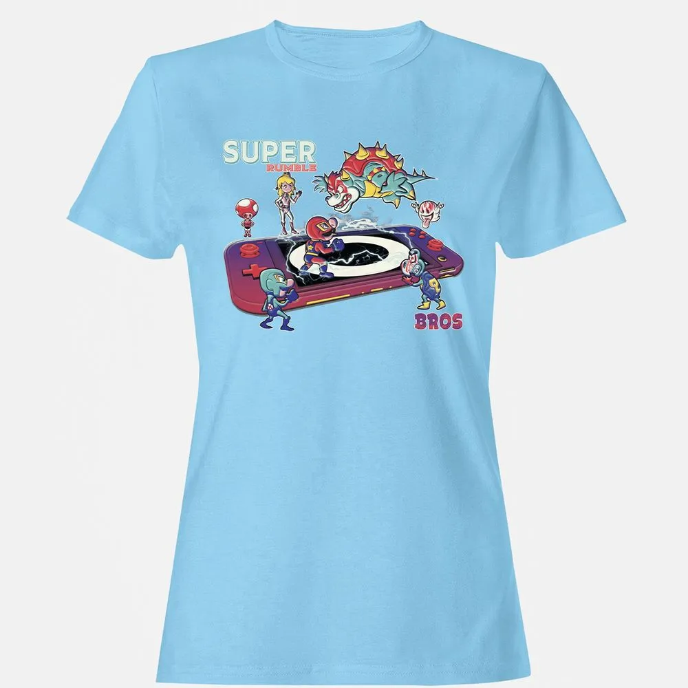 Women's T-Shirt - T7S2XNYS - Light Blue - 8