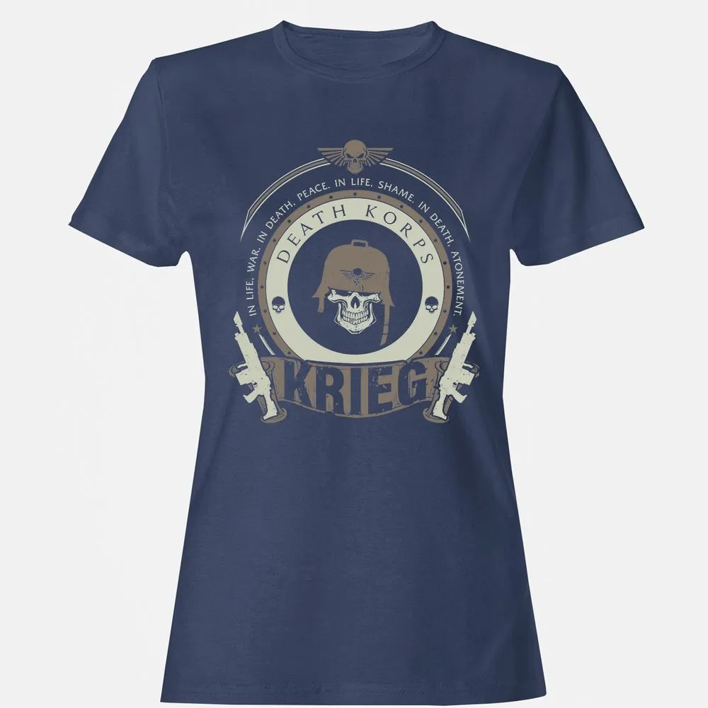 Women's T-Shirt - B9JUCS63 - Navy - 10
