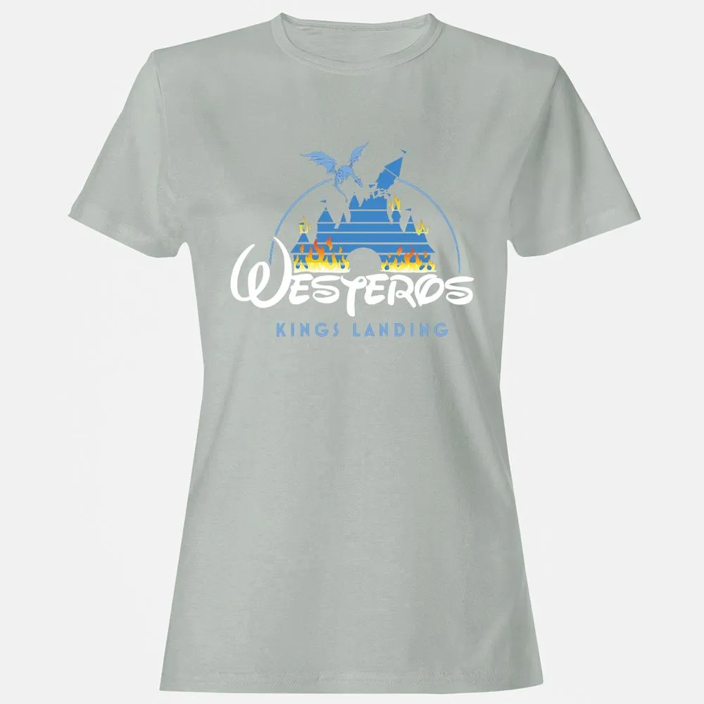 Women's T-Shirt - CHARGPJ9 - Ash - 2