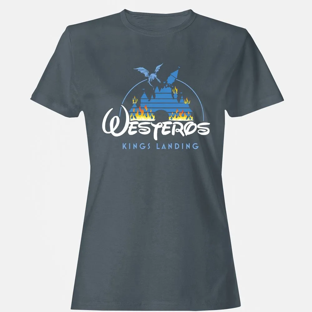 Women's T-Shirt - CHARGPJ9 - Charcoal - 3