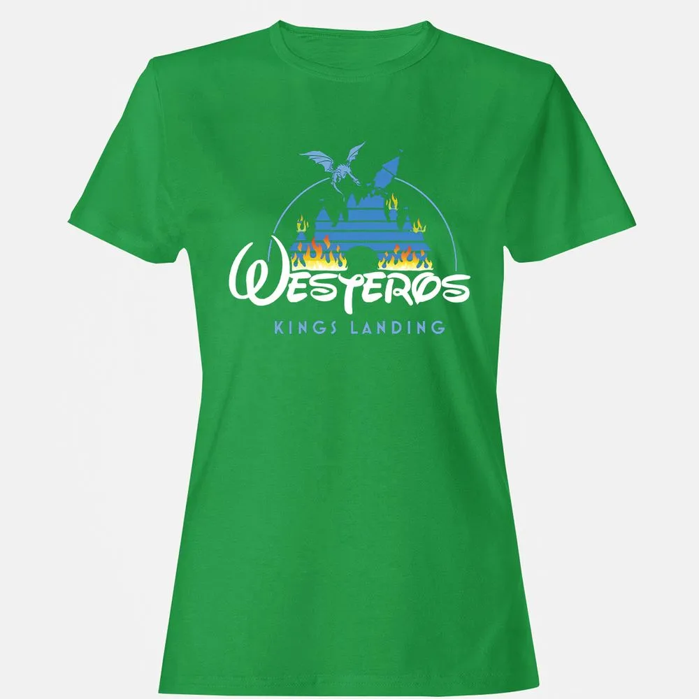 Women's T-Shirt - CHARGPJ9 - Irish Green - 7