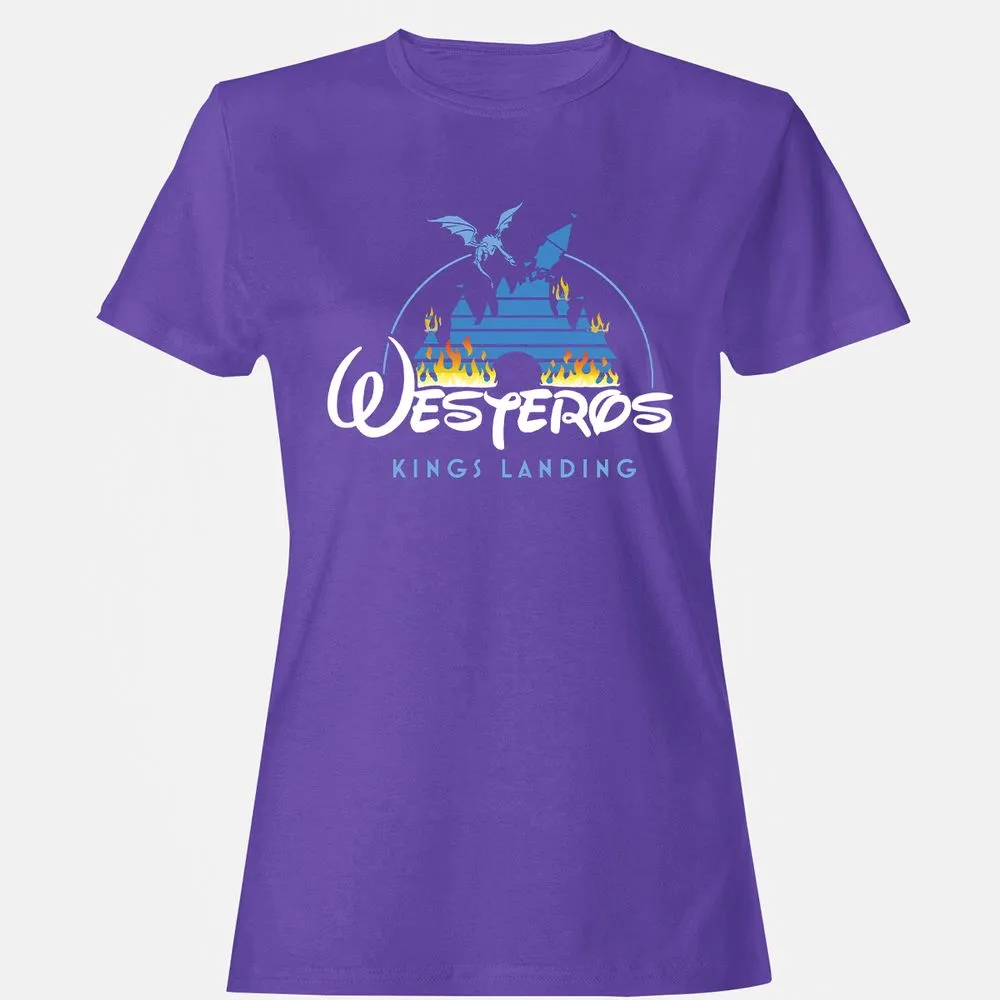 Women's T-Shirt - CHARGPJ9 - Purple - 12