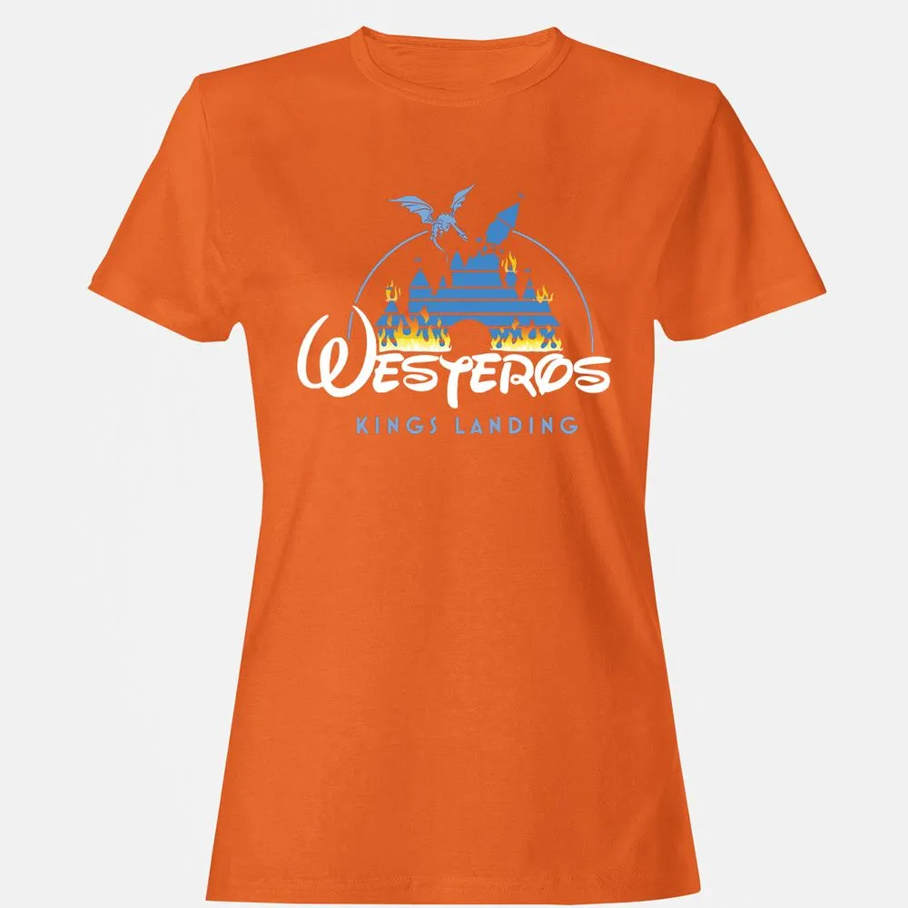 Women's T-Shirt - CHARGPJ9 - Orange - 11