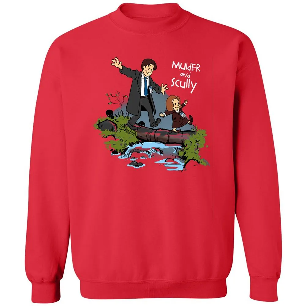 Classic Unisex Sweatshirt - NQ82XYPK - Red - 5