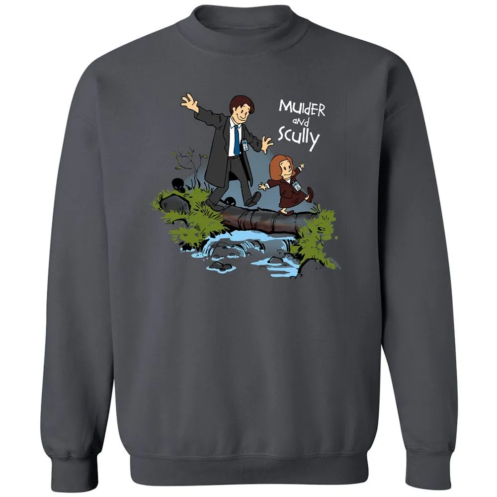Classic Unisex Sweatshirt - NQ82XYPK - Charcoal - 7