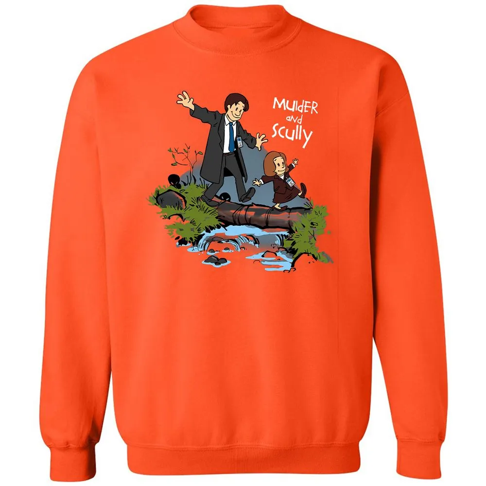 Classic Unisex Sweatshirt - NQ82XYPK - Orange - 10