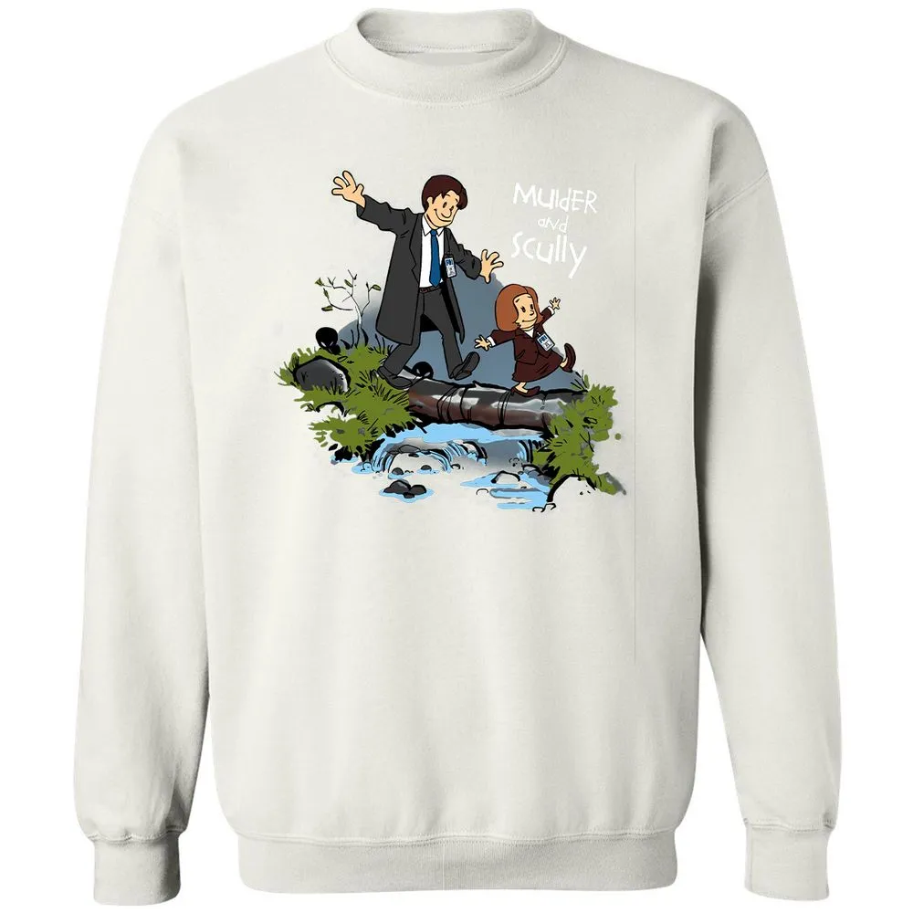 Classic Unisex Sweatshirt - NQ82XYPK - White - 12