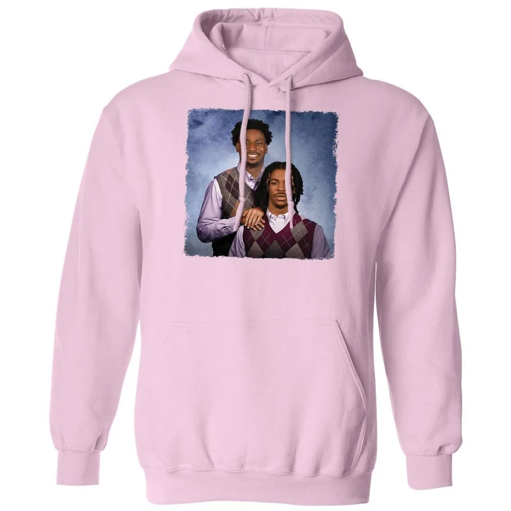 Classic Unisex Hoodie - ZHUHZK9G - Light Pink - 3