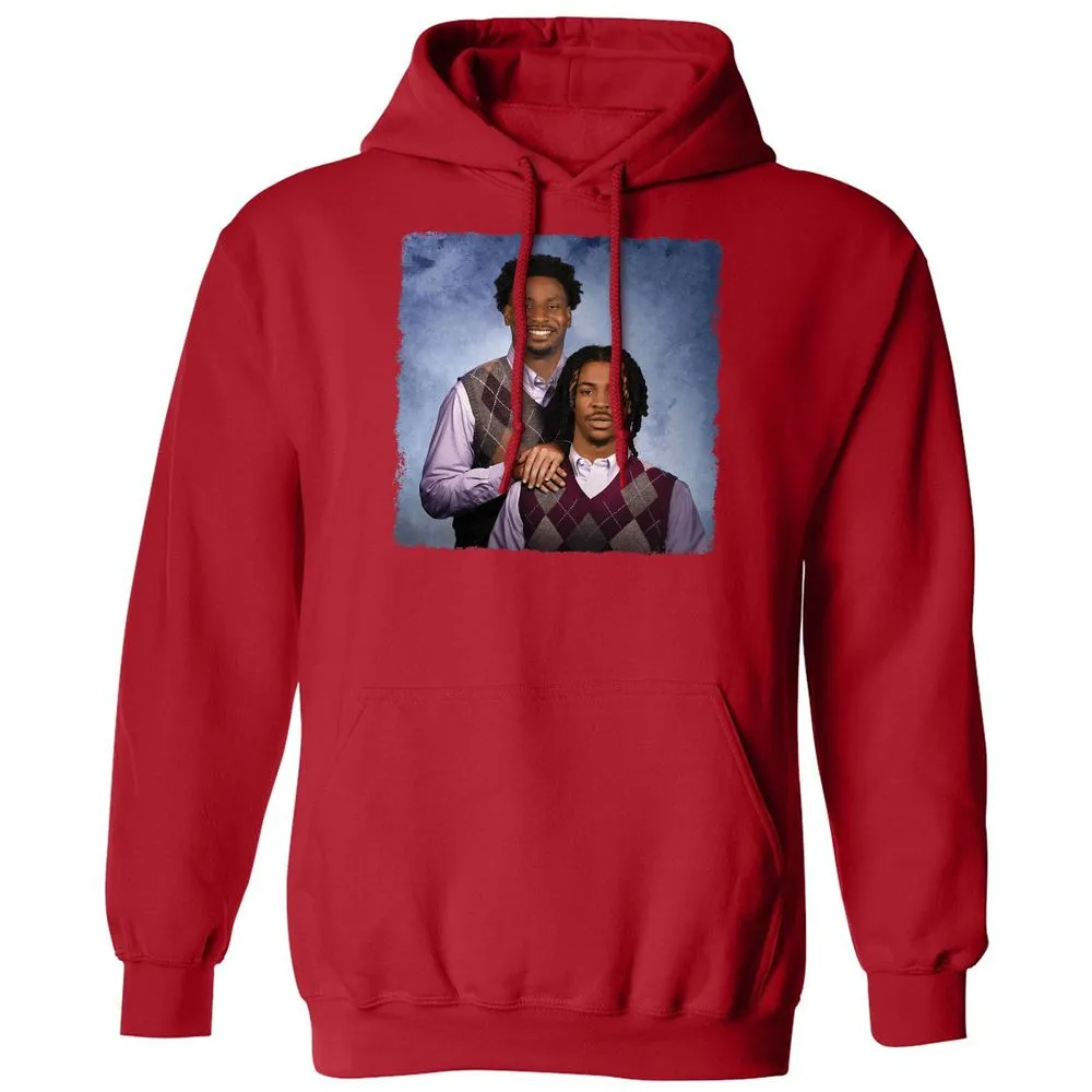 Classic Unisex Hoodie - ZHUHZK9G - Red - 5