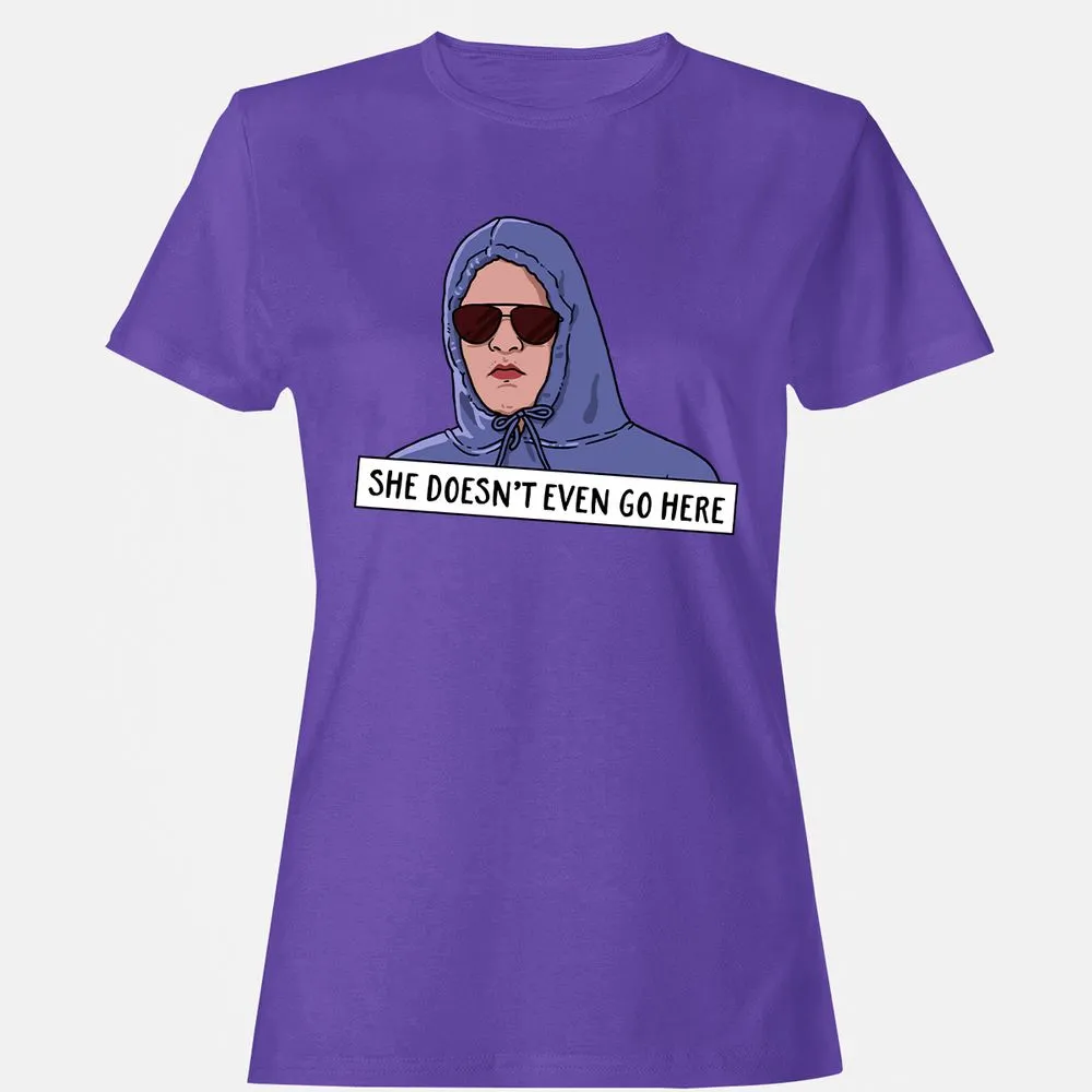 Women's T-Shirt - ZAU2BFW6 - Purple - 12