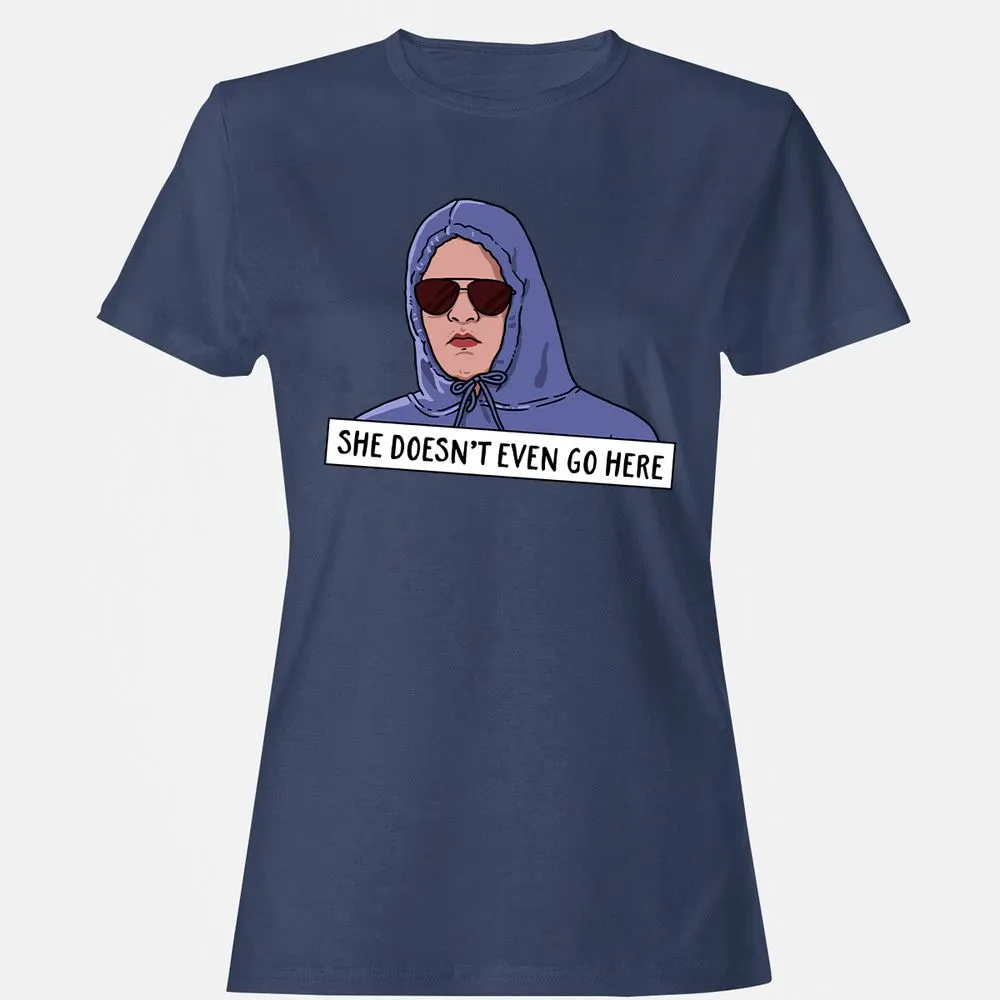 Women's T-Shirt - ZAU2BFW6 - Navy - 10