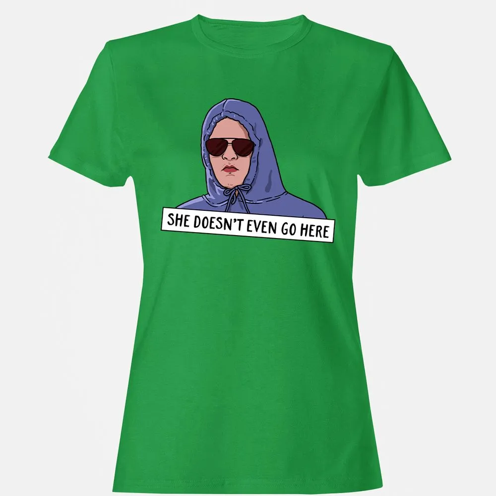 Women's T-Shirt - ZAU2BFW6 - Irish Green - 7