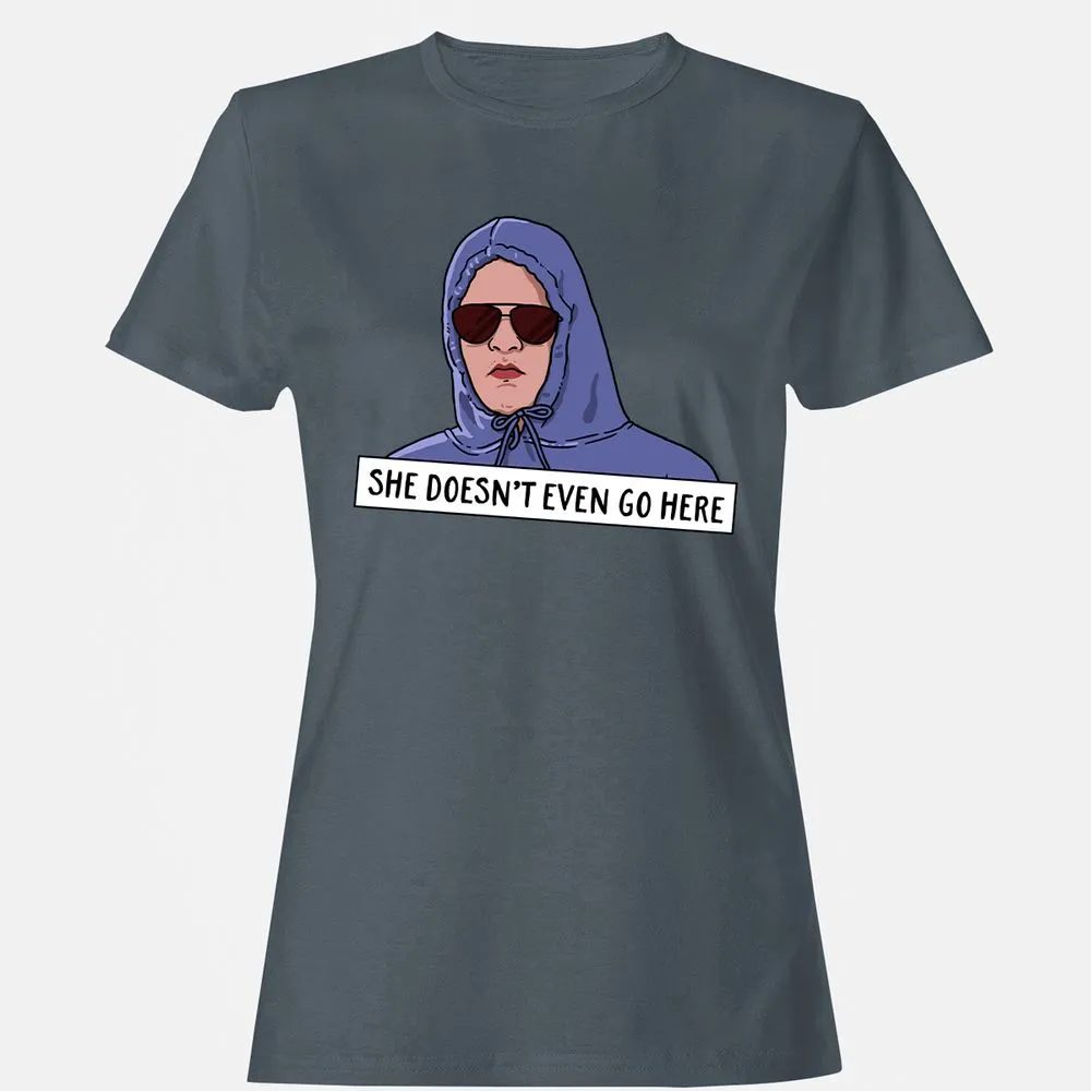 Women's T-Shirt - ZAU2BFW6 - Charcoal - 3