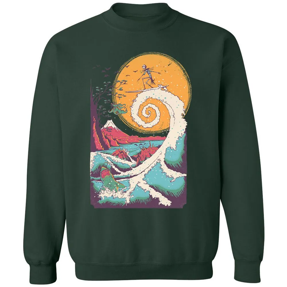 Classic Unisex Sweatshirt - 54GGV13Y - Forest Green - 4