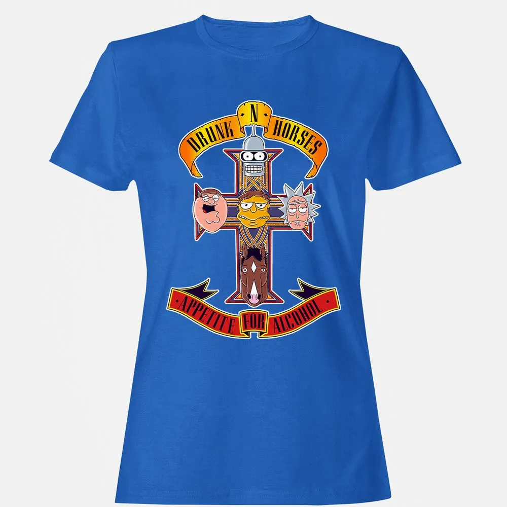 Women's T-Shirt - SHV1YSTU - Royal - 14