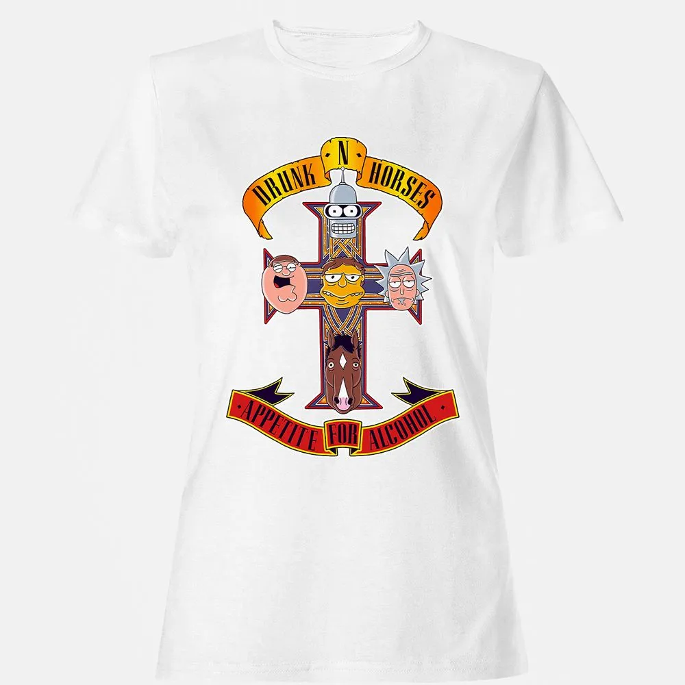 Women's T-Shirt - SHV1YSTU - White - 16