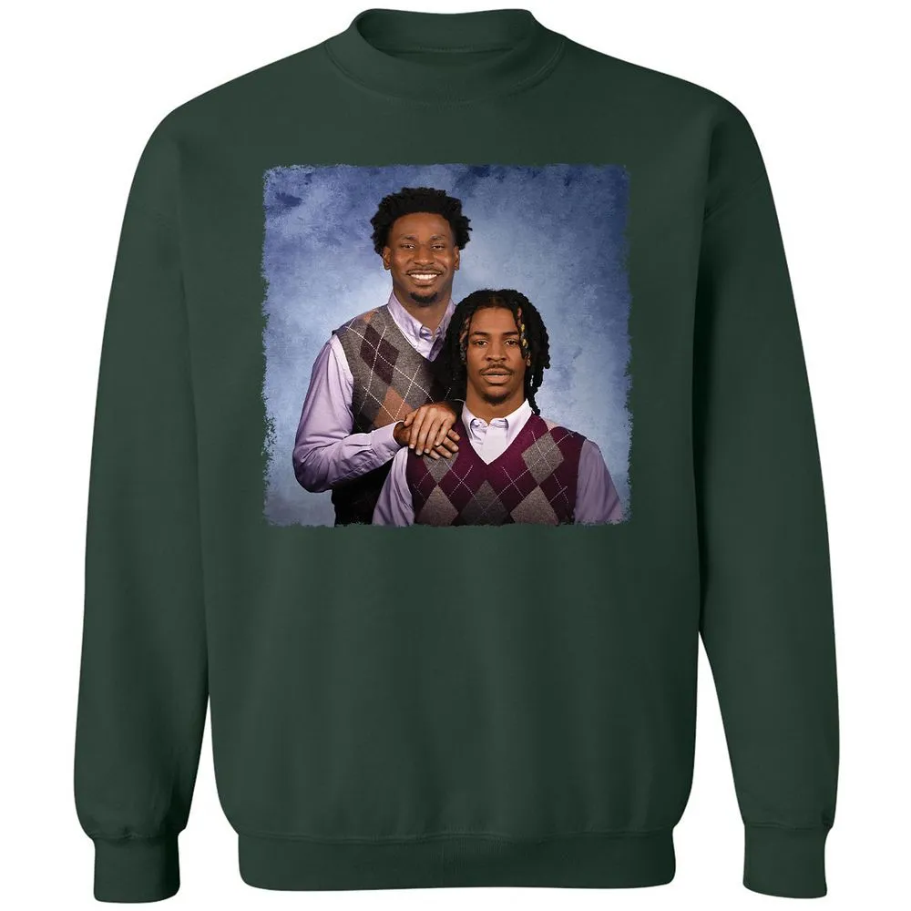 Classic Unisex Sweatshirt - Q99DMQT7 - Forest Green - 4