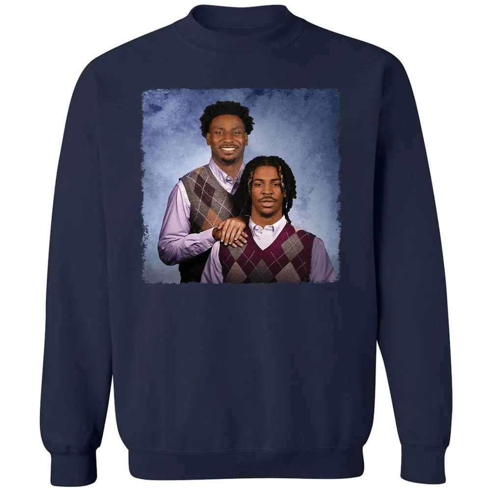 Classic Unisex Sweatshirt - Q99DMQT7 - Navy - 2