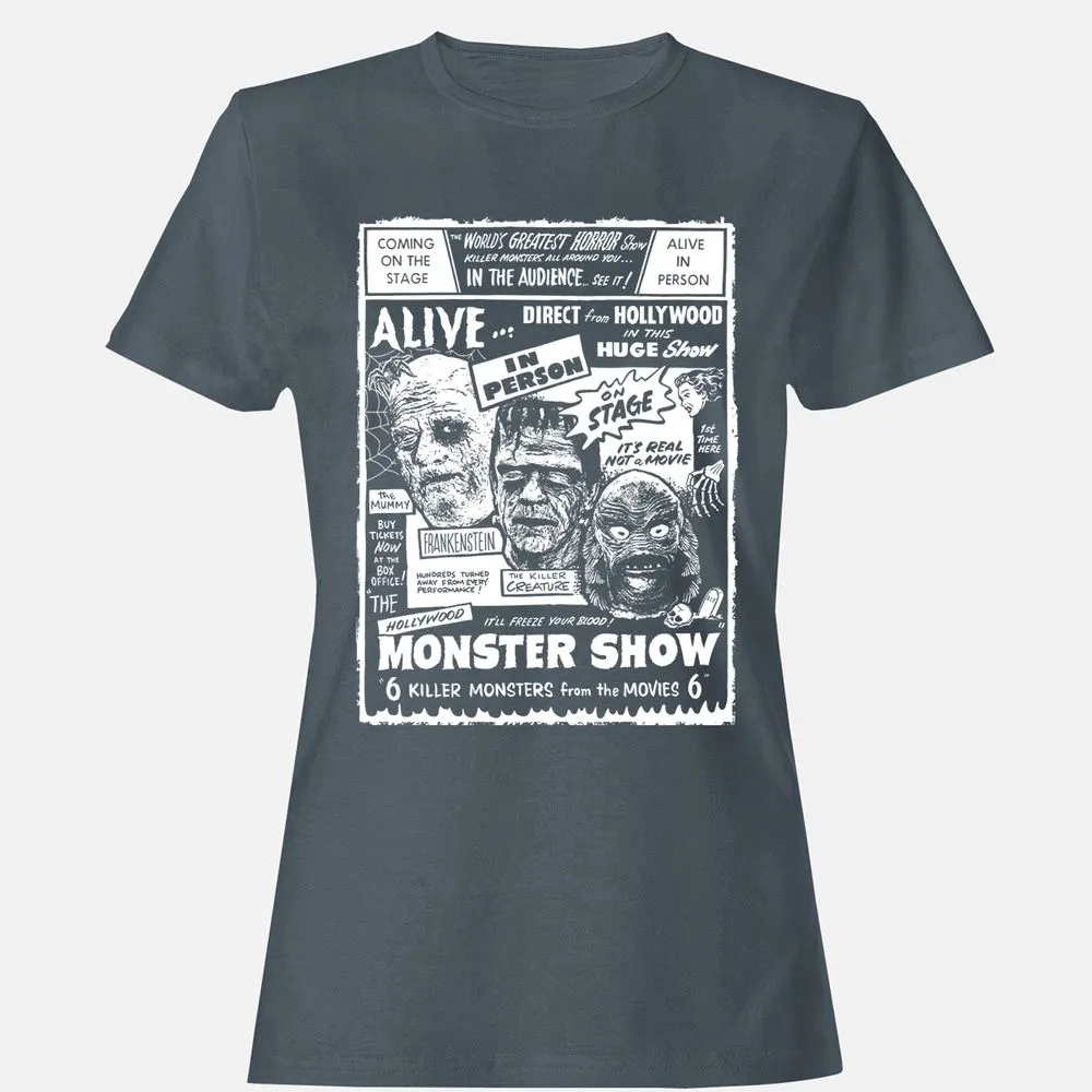 Women's T-Shirt - Y1XHK1AR - Charcoal - 3