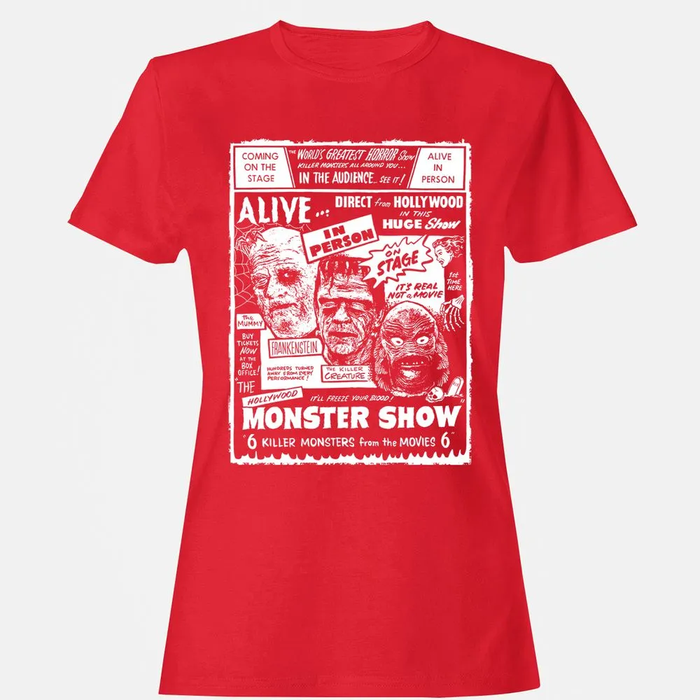 Women's T-Shirt - Y1XHK1AR - Red - 13