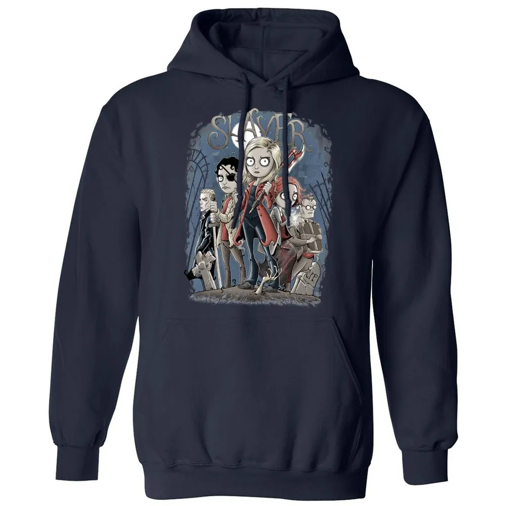 Classic Unisex Hoodie - XU9UJP65 - Navy - 2