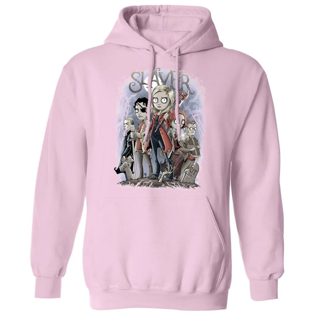 Classic Unisex Hoodie - XU9UJP65 - Light Pink - 3
