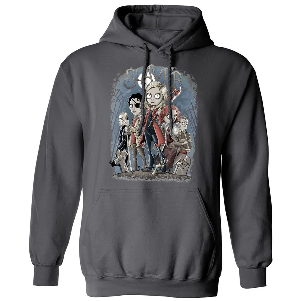 Classic Unisex Hoodie - XU9UJP65 - Charcoal - 7
