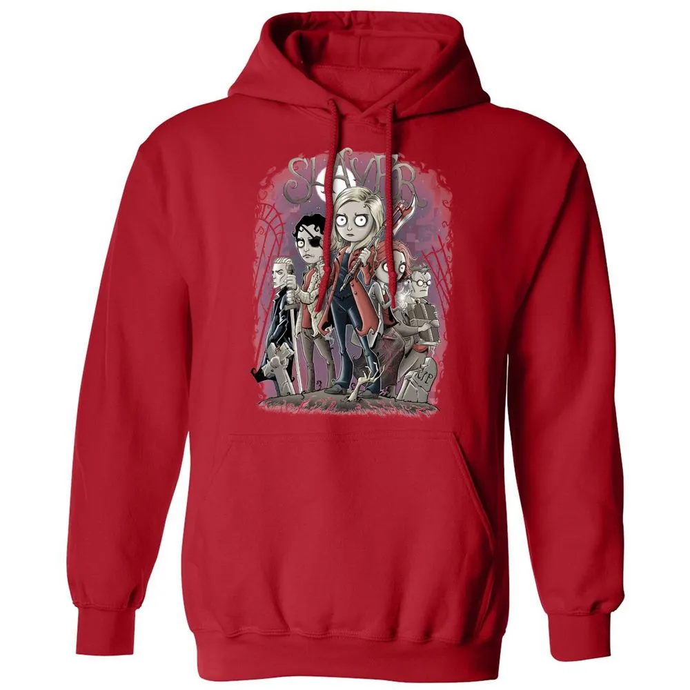 Classic Unisex Hoodie - XU9UJP65 - Red - 5