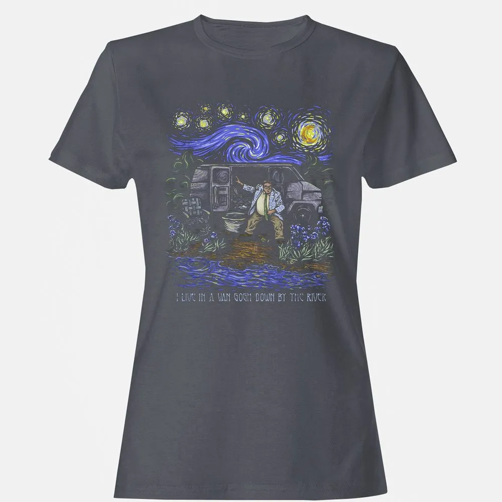 Women's T-Shirt - DC1RVEKU - Dark Heather - 5
