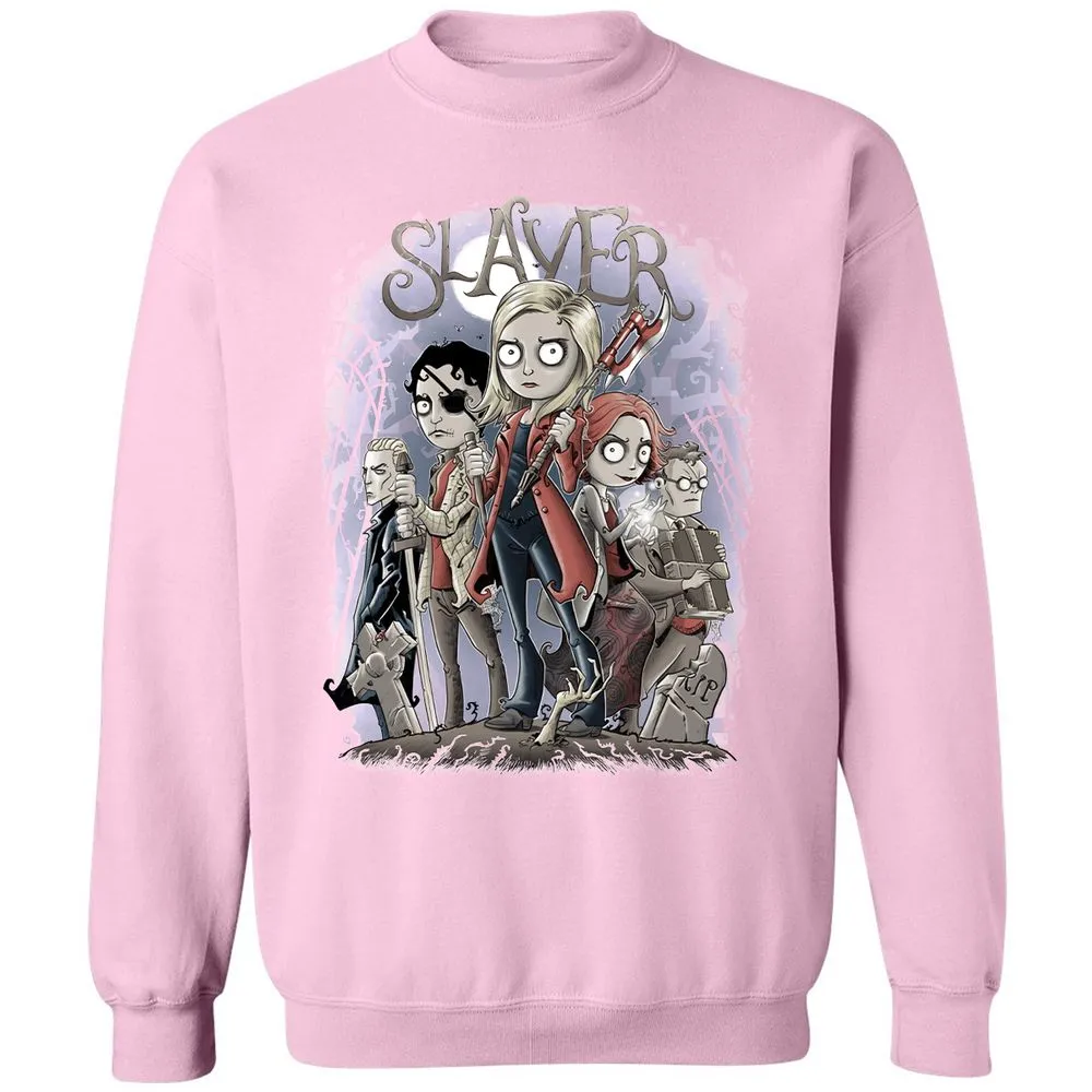 Classic Unisex Sweatshirt - 6U6VVFRJ - Light Pink - 3