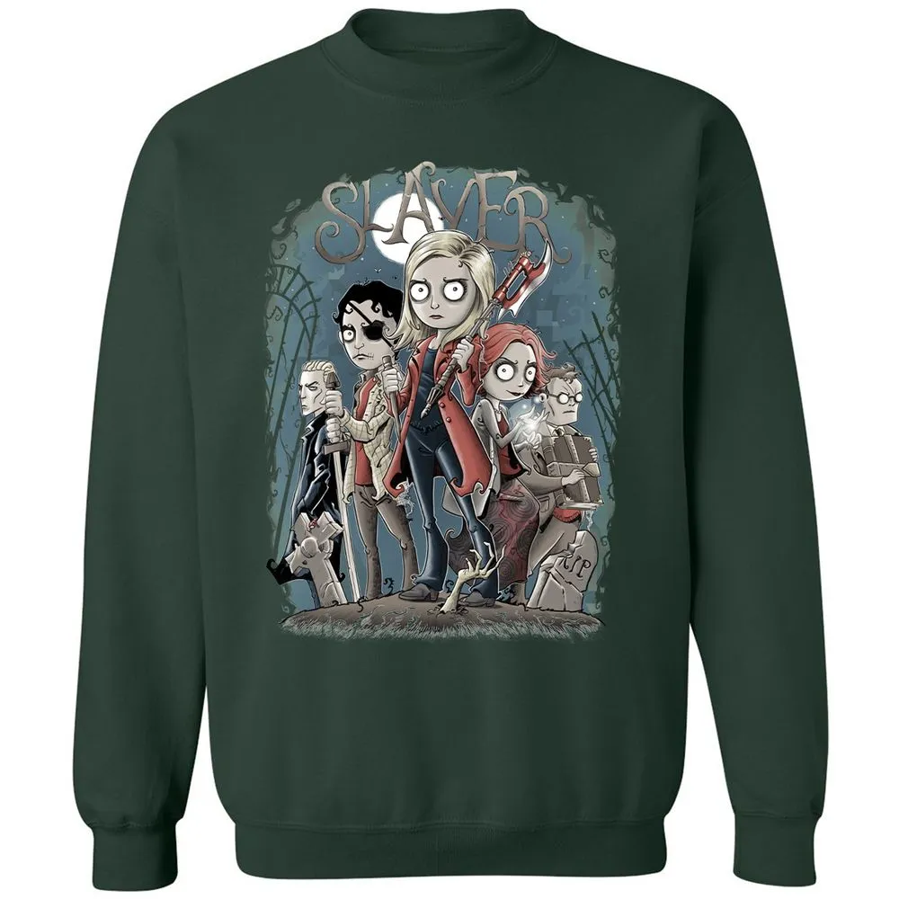 Classic Unisex Sweatshirt - 6U6VVFRJ - Forest Green - 4