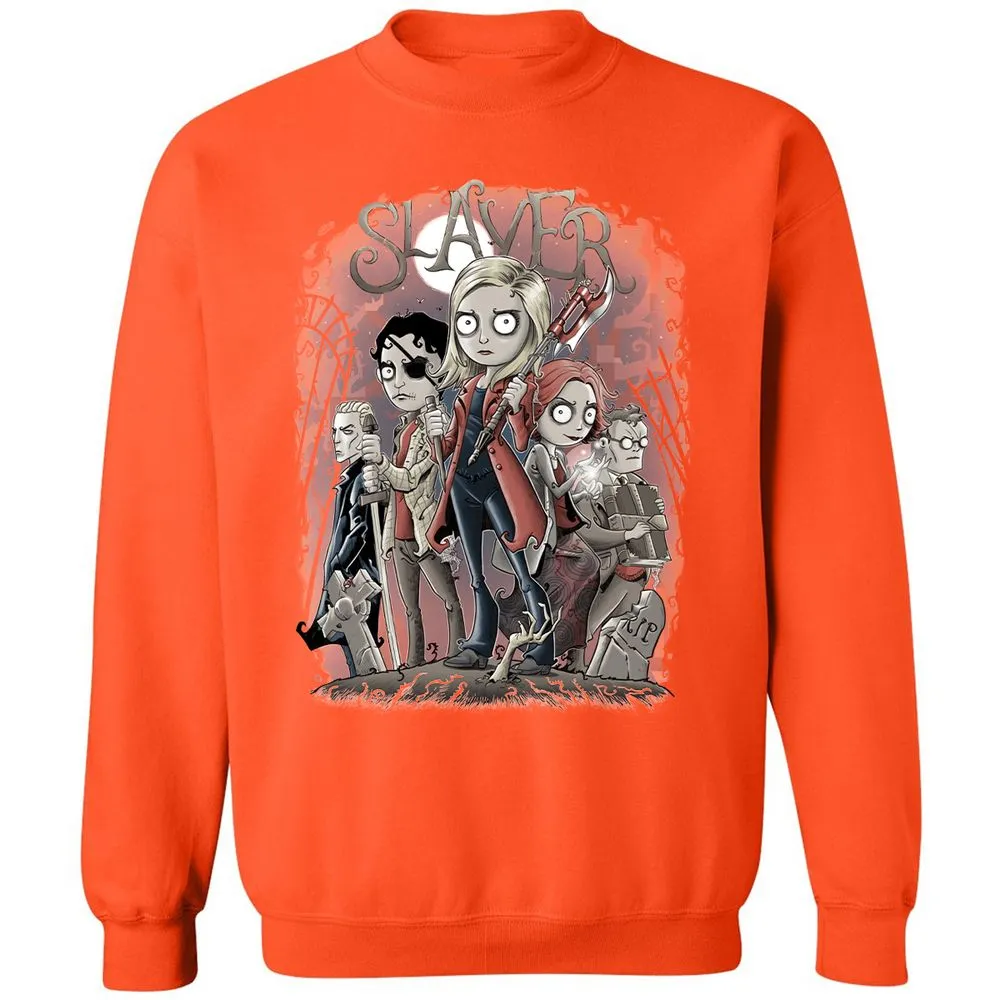 Classic Unisex Sweatshirt - 6U6VVFRJ - Orange - 10