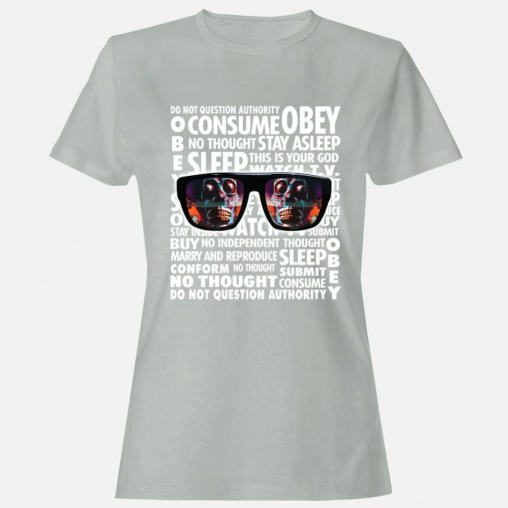 Women's T-Shirt - WDP5MYQ8 - Ash - 2