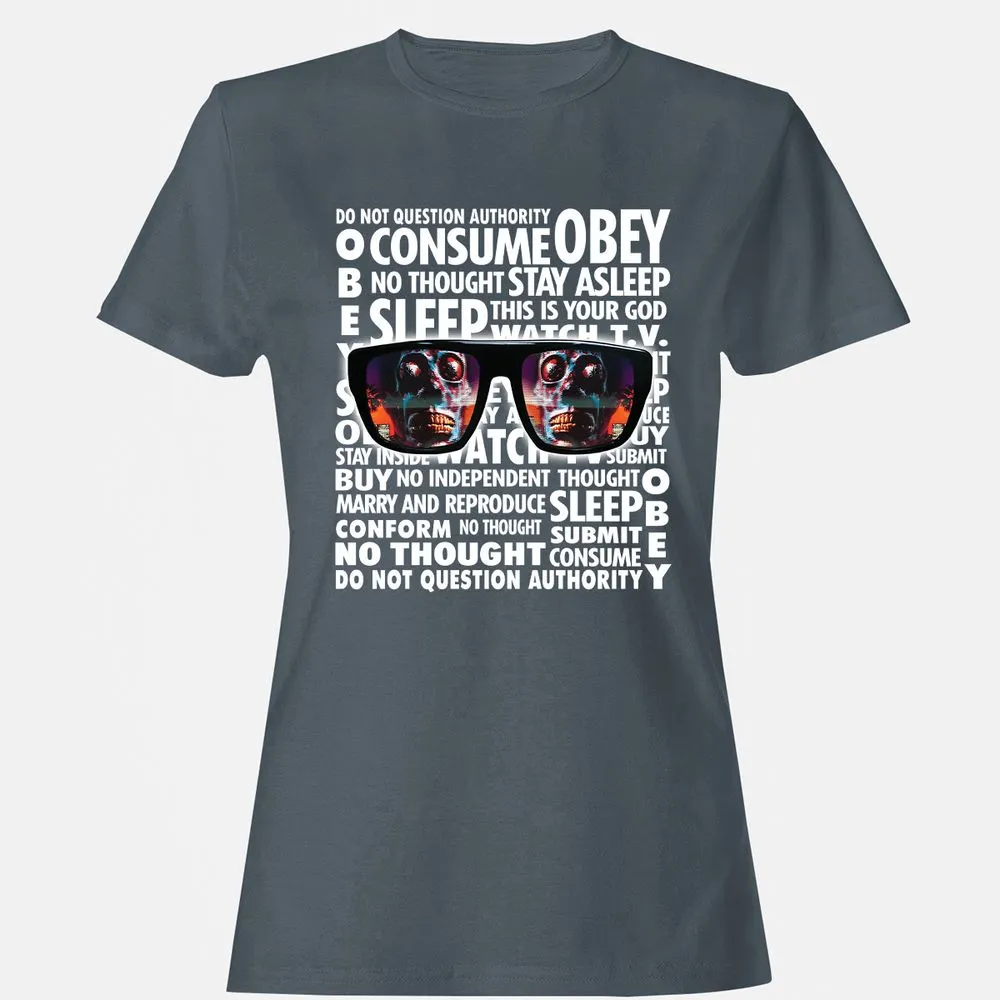 Women's T-Shirt - WDP5MYQ8 - Charcoal - 3