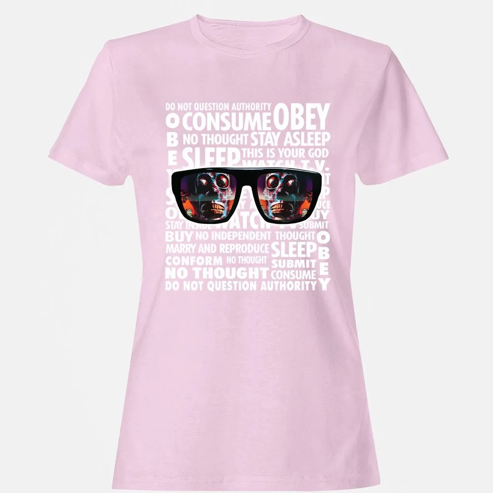 Women's T-Shirt - WDP5MYQ8 - Light Pink - 9