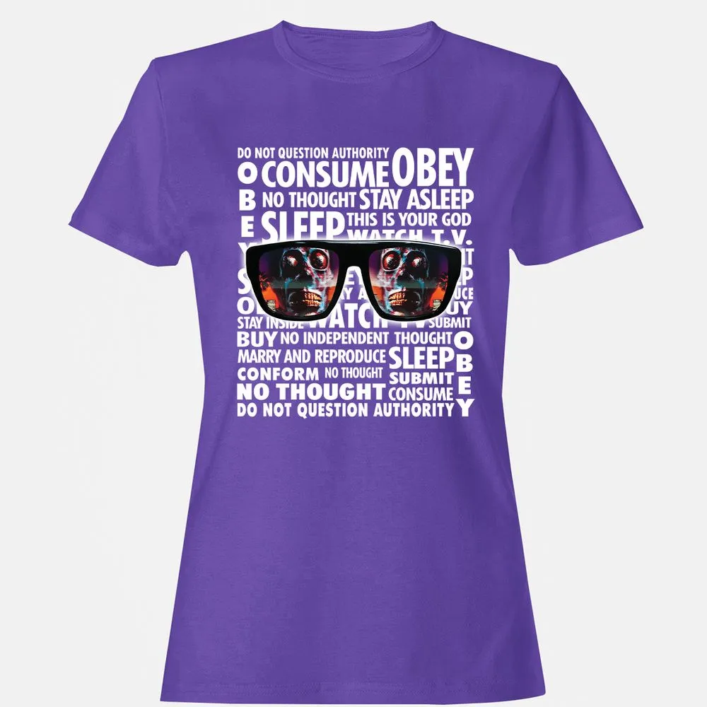 Women's T-Shirt - WDP5MYQ8 - Purple - 12