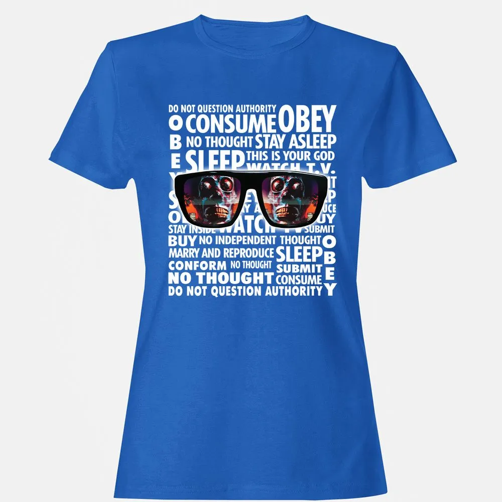 Women's T-Shirt - WDP5MYQ8 - Royal - 14