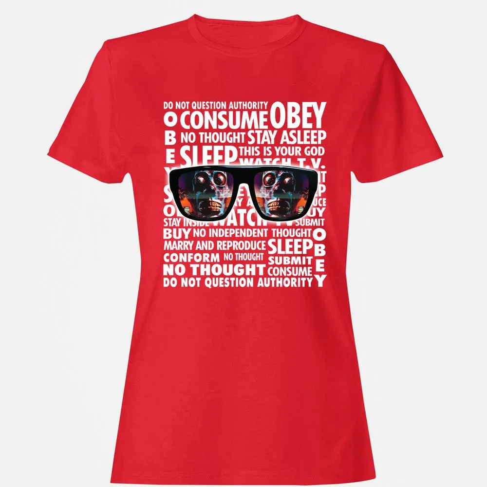 Women's T-Shirt - WDP5MYQ8 - Red - 13