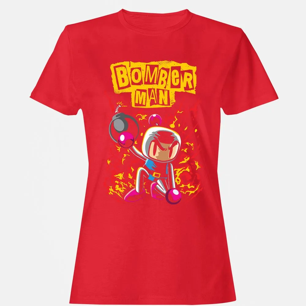 Women's T-Shirt - JY5JBZL2 - Red - 13