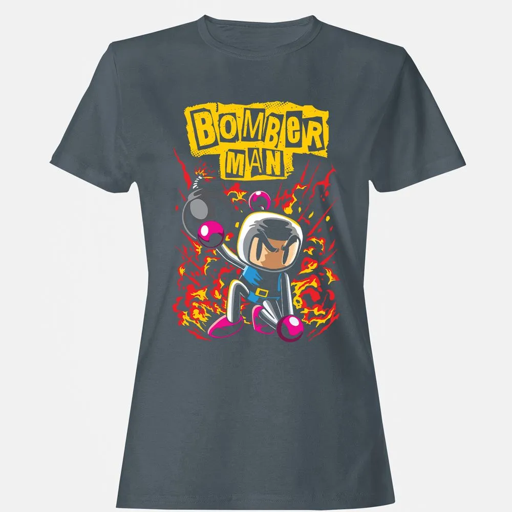 Women's T-Shirt - JY5JBZL2 - Charcoal - 3