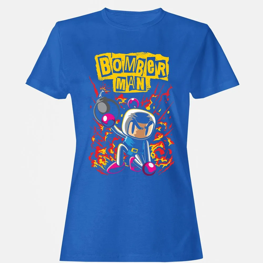 Women's T-Shirt - JY5JBZL2 - Royal - 14
