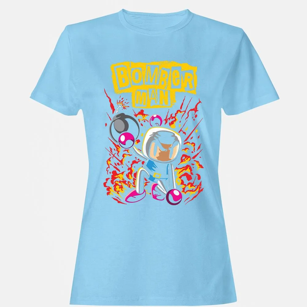 Women's T-Shirt - JY5JBZL2 - Light Blue - 8