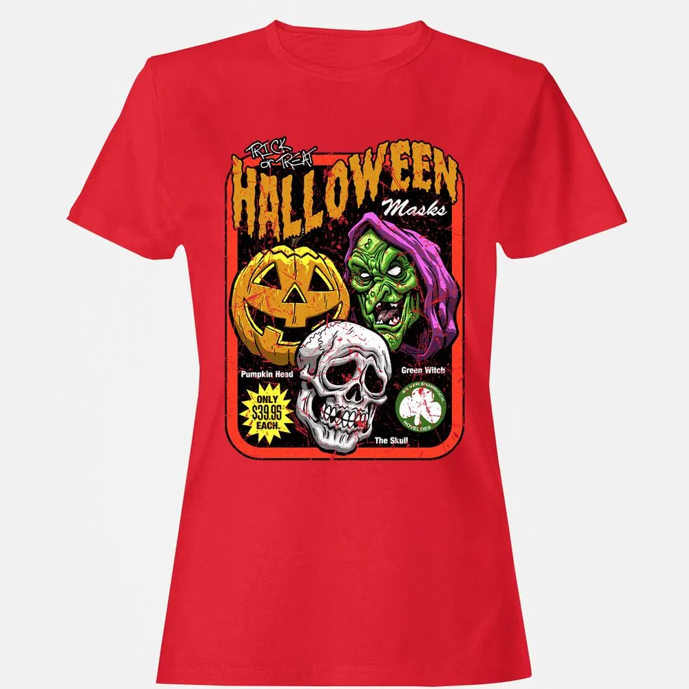 Women's T-Shirt - YX4VNJKJ - Red - 13