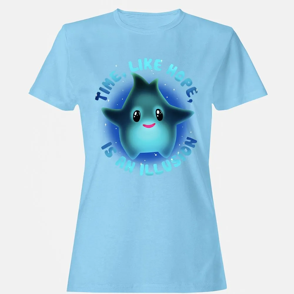 Women's T-Shirt - ZHEKHVLG - Light Blue - 8