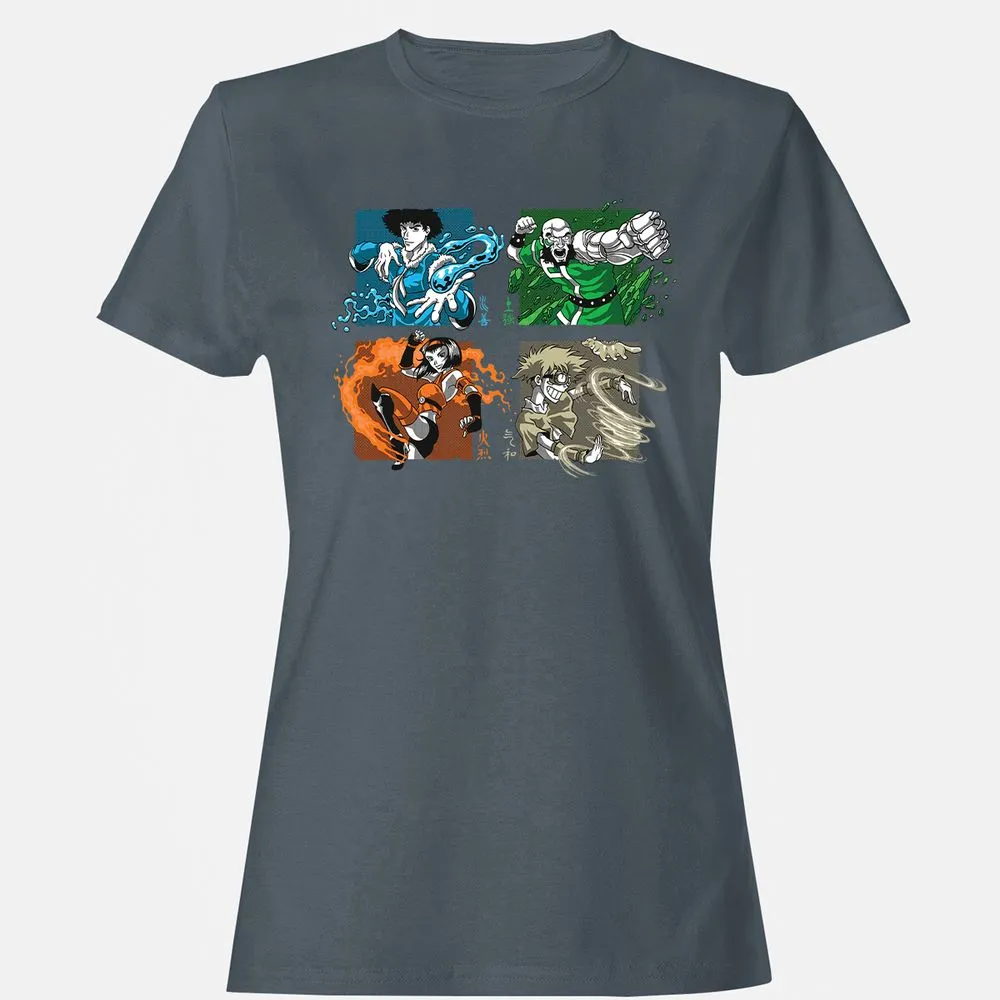 Women's T-Shirt - ZCFBQXRC - Charcoal - 3